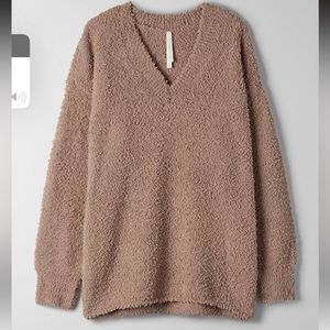 The Group by Babaton Retreat Sweater - Dark Sand Brown - XS